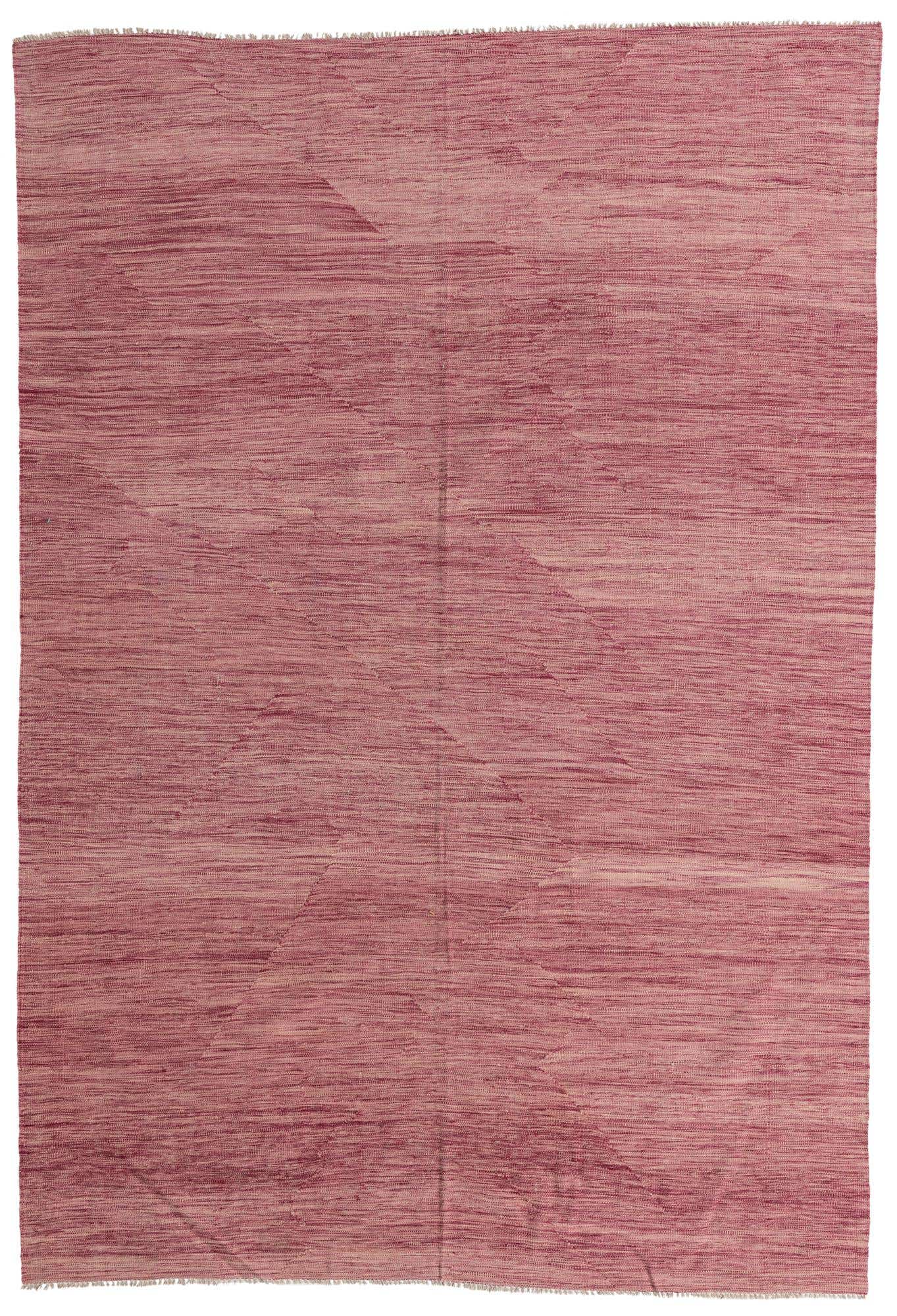 6' 7 x 9' 8 Hand Woven Kilim Modern Wool Rug