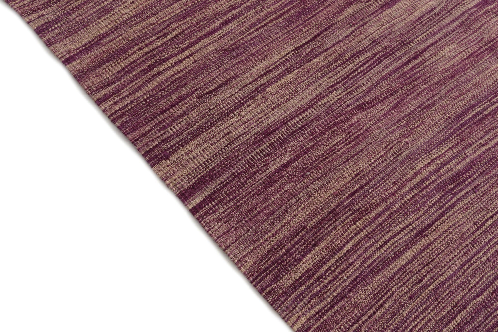 5' 8 x 7' 10 Hand Woven Kilim Modern Wool Rug