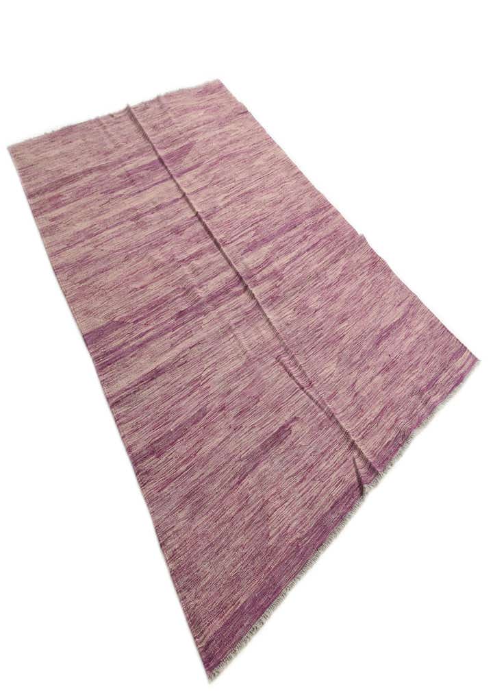 5' 7 x 8' Hand Woven Kilim Modern Wool Rug