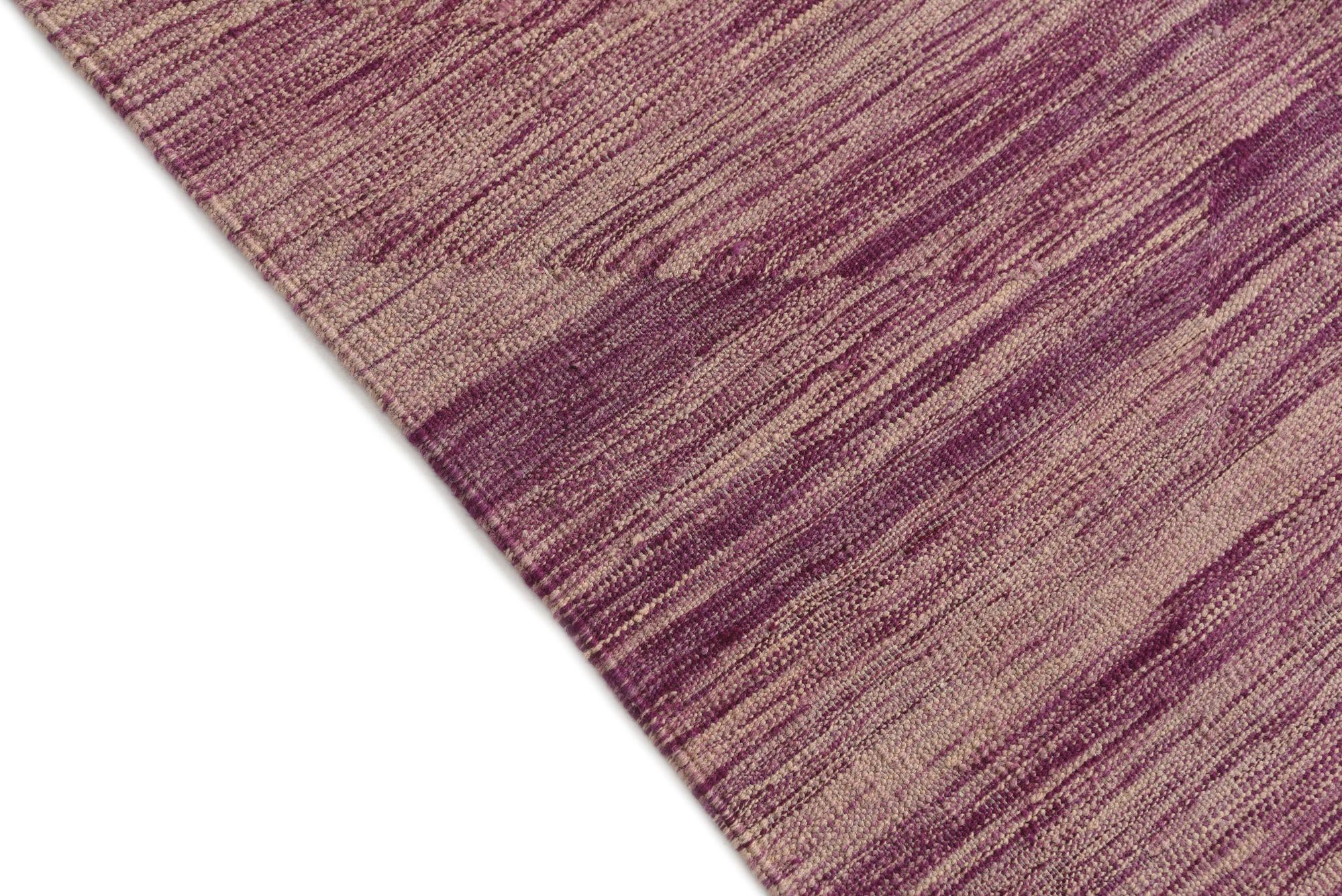 5' 7 x 8' Hand Woven Kilim Modern Wool Rug