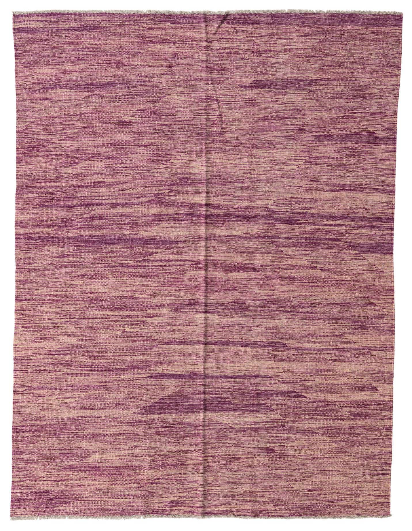 5' 7 x 8' Hand Woven Kilim Modern Wool Rug