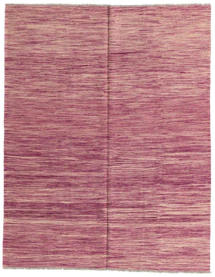 Detail image of 5' 2 x 6' 7 Hand Woven Kilim Modern Wool Rug