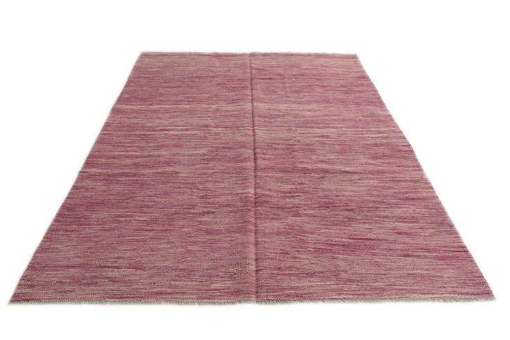 Detailansicht von 170cm x 245cm Handgewebt Kilim Modern Wolle Teppich