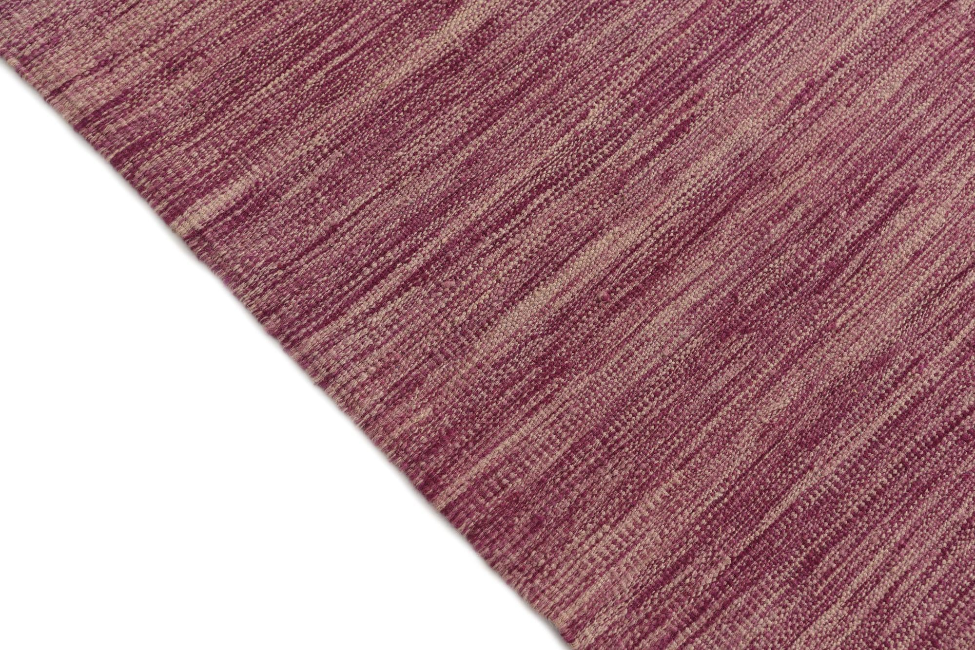 5' 7 x 8' Hand Woven Kilim Modern Wool Rug
