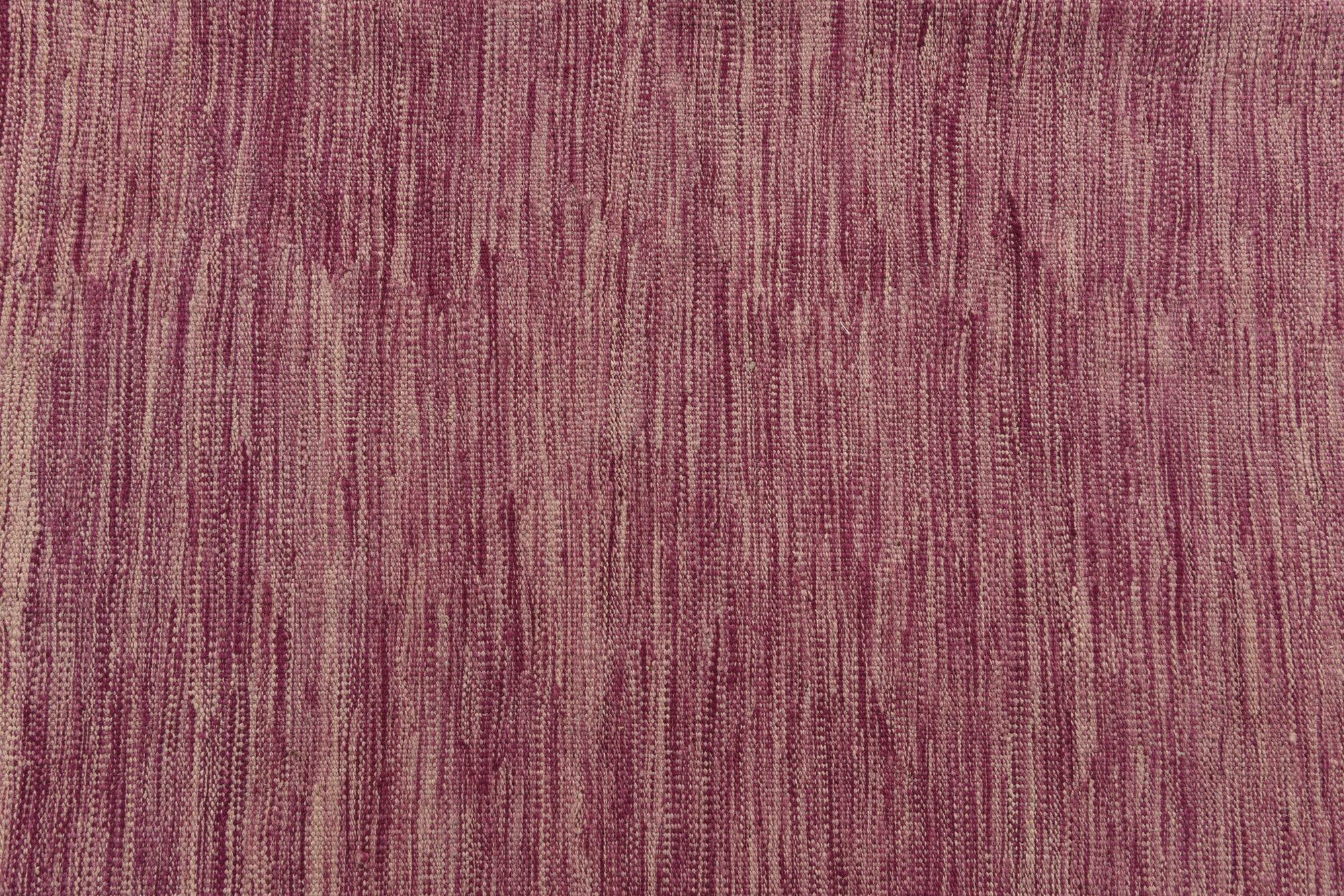 5' 7 x 8' Hand Woven Kilim Modern Wool Rug