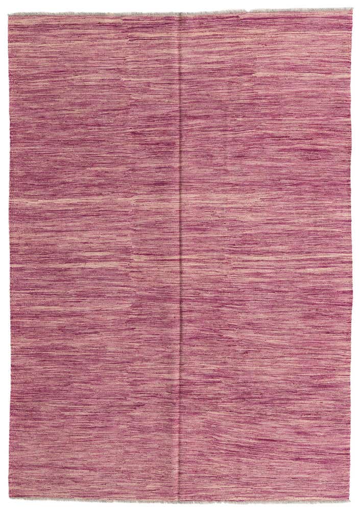 170cm x 245cm Handgewebt Kilim Modern Wolle Teppich
