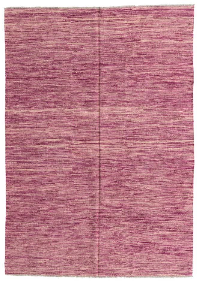Detailansicht von 170cm x 245cm Handgewebt Kilim Modern Wolle Teppich