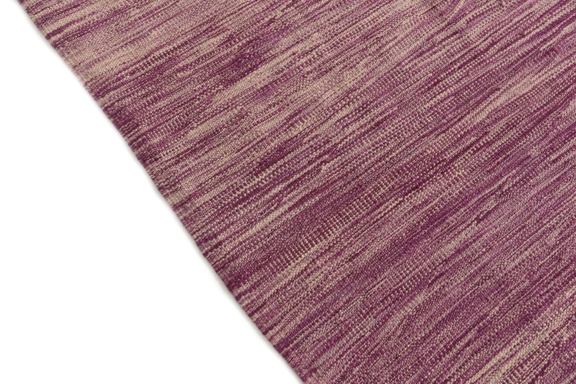 5' 10 x 6' 6 Hand Woven Kilim Modern Wool Rug