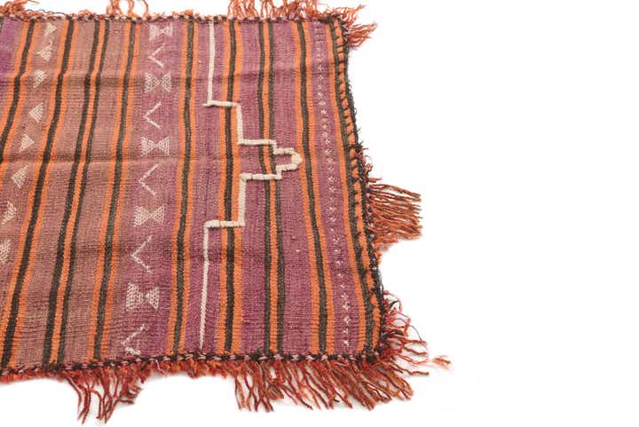 2' 9 x 3' 10 Hand Woven Kilim Modern Wool Rug