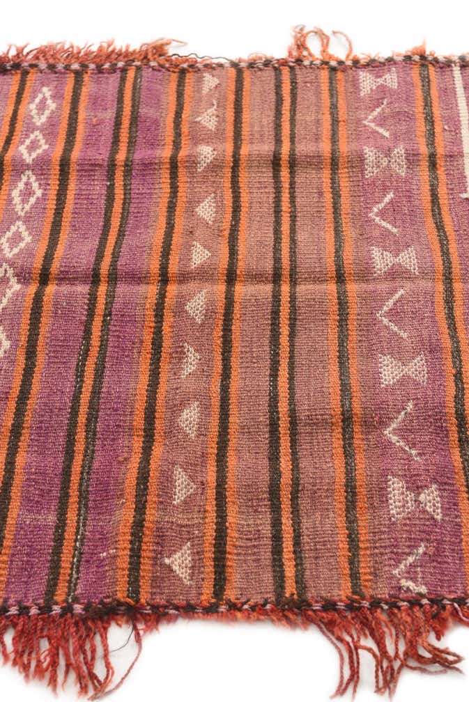 2' 9 x 3' 10 Hand Woven Kilim Modern Wool Rug