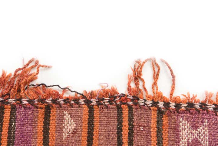 2' 9 x 3' 10 Hand Woven Kilim Modern Wool Rug