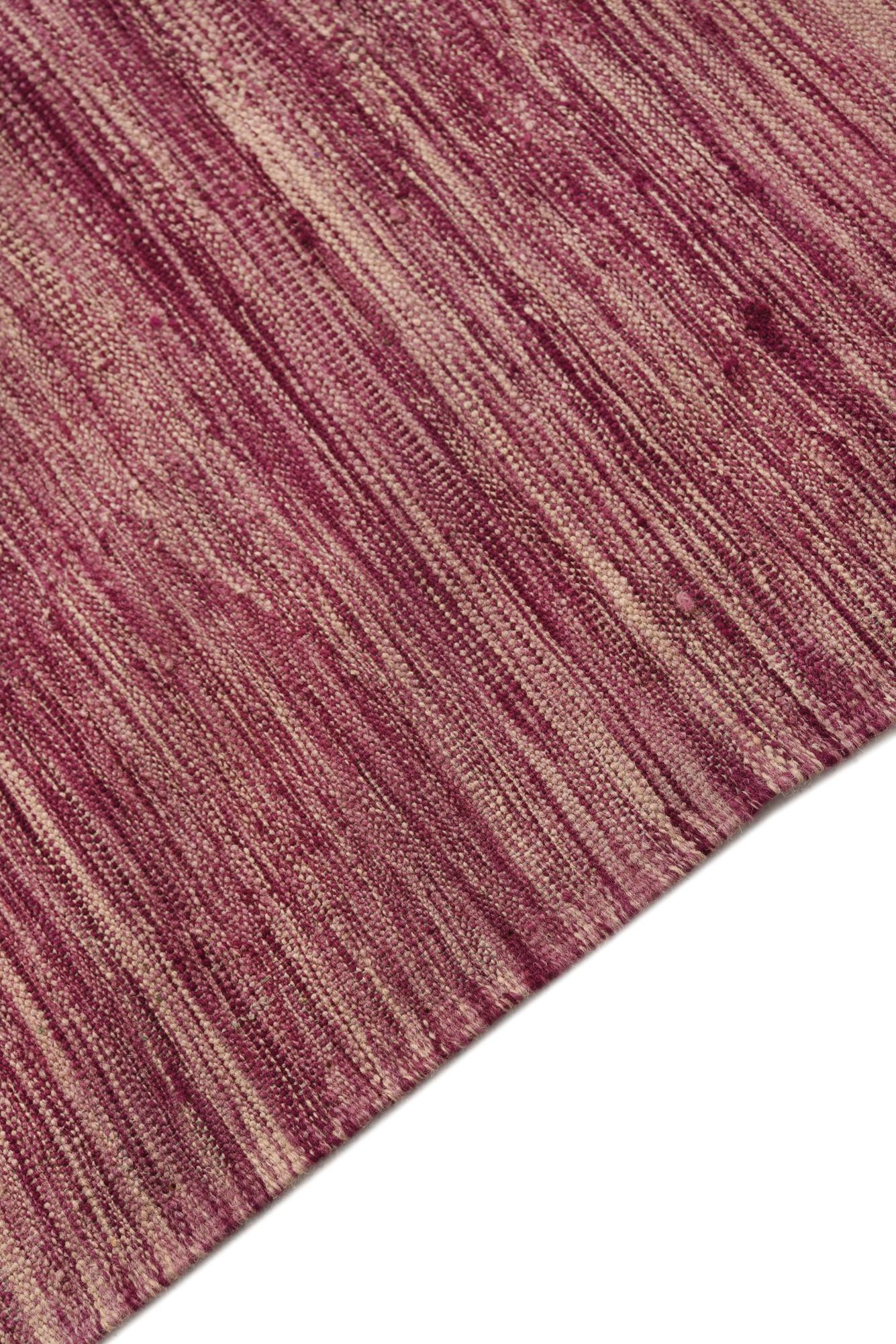 4' x 6' 3 Hand Woven Kilim Modern Wool Rug