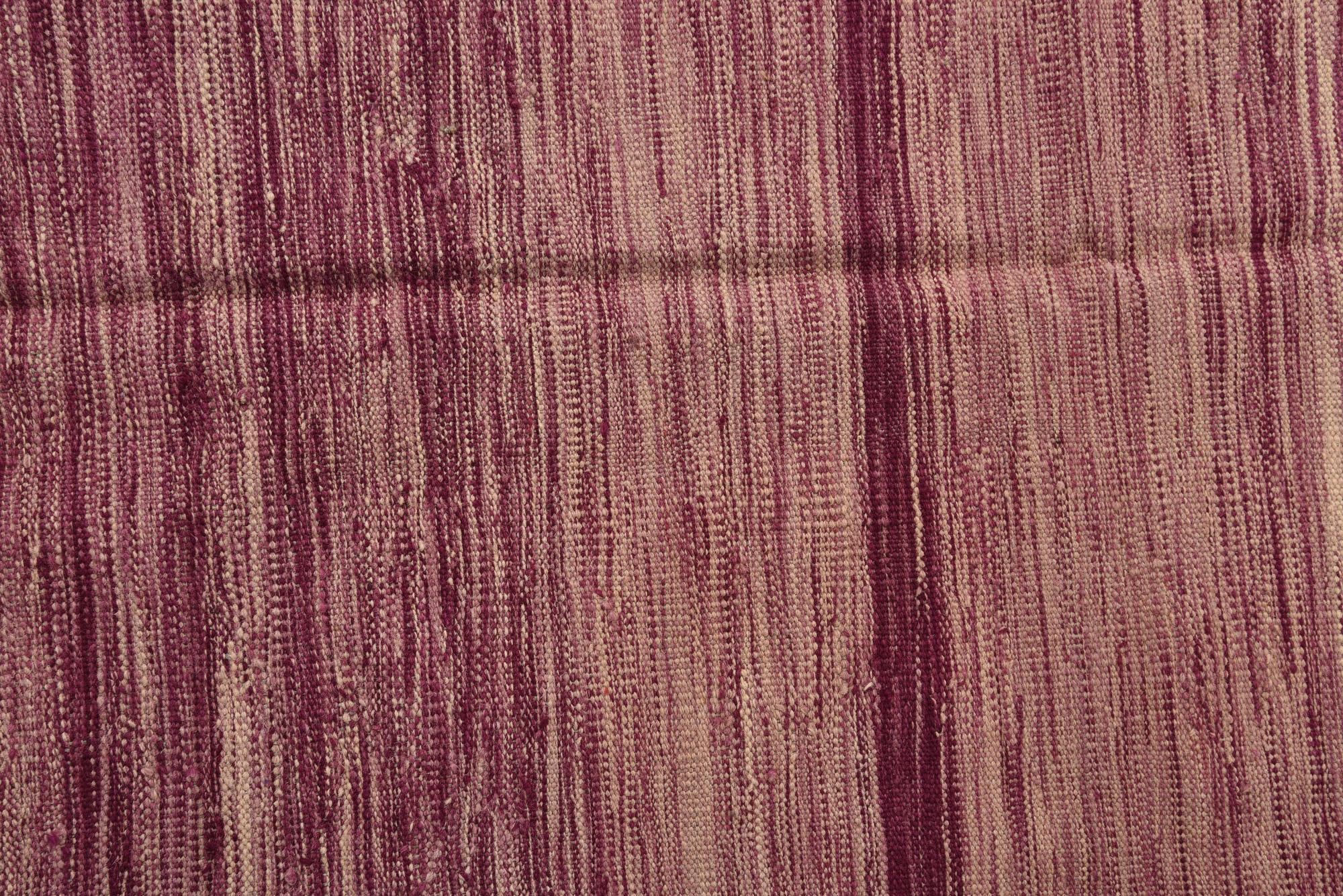 4' x 6' 3 Hand Woven Kilim Modern Wool Rug