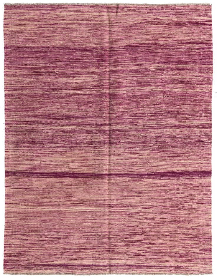 Detail image of 4' x 6' 3 Hand Woven Kilim Modern Wool Rug