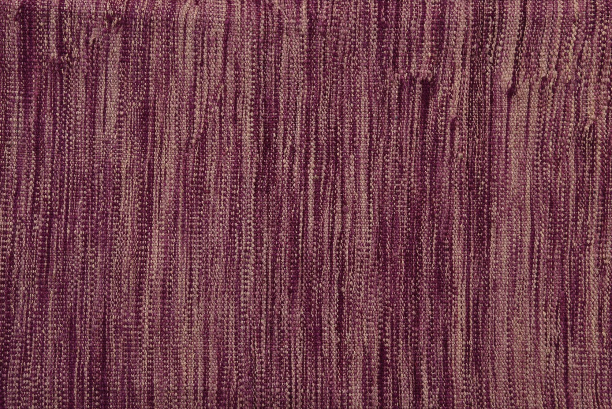3' 11 x 5' 8 Hand Woven Kilim Modern Wool Rug