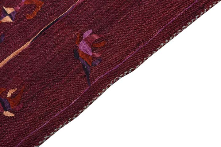 5' 9 x 6' 10 Hand Woven Kilim Suzani Wool Rug