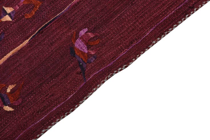 Detail image of 5' 9 x 6' 10 Hand Woven Kilim Suzani Wool Rug