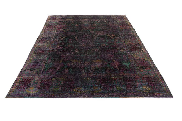 Detail image of 7' 11 x 11' 3 Hand Knotted Kundan Rug