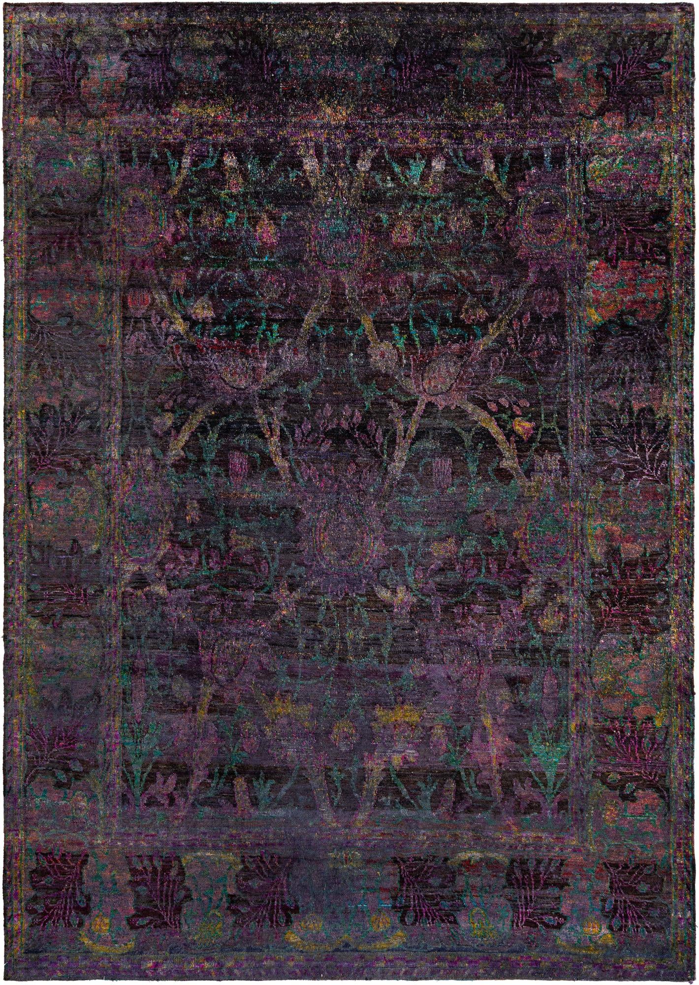 7' 11 x 11' 3 Hand Knotted Kundan Rug