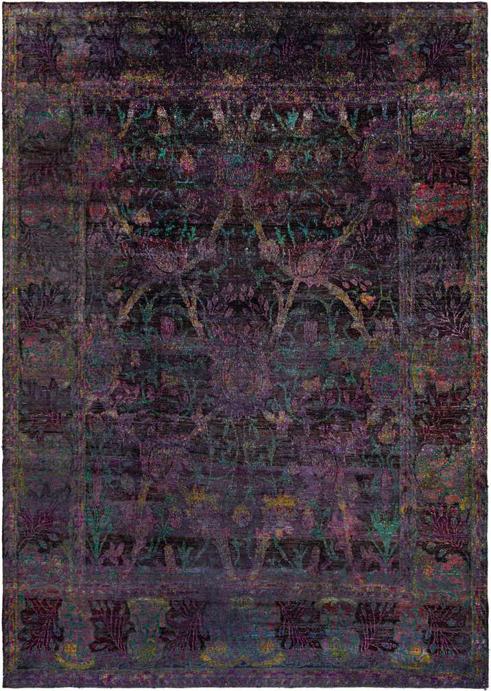7' 11 x 11' 3 Hand Knotted Kundan Rug
