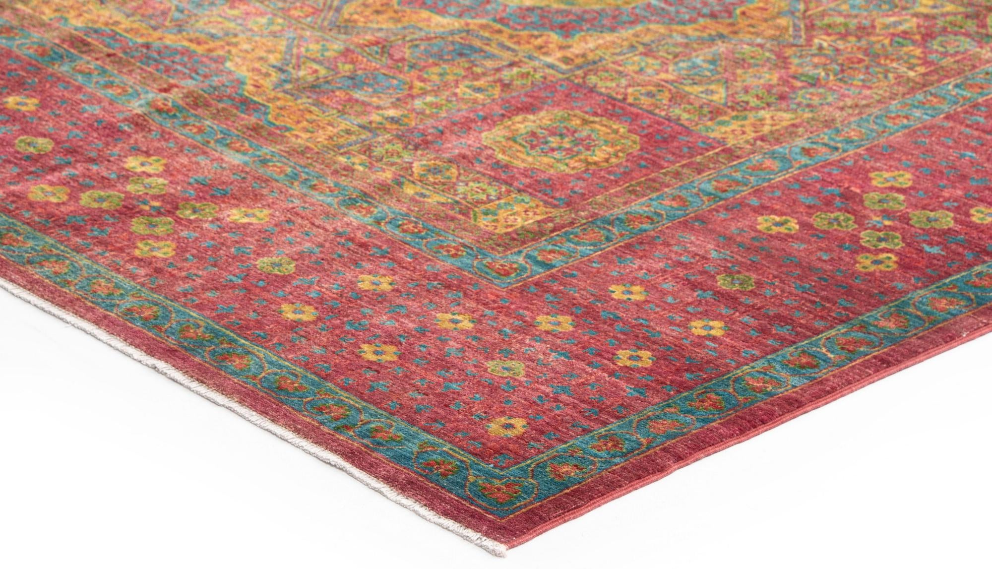 8' 4 x 10' 10 Mamluk Wool Rug