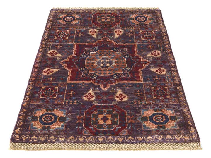 2' x 3' 2 Hand Knotted Mamluk Ziegler Rug
