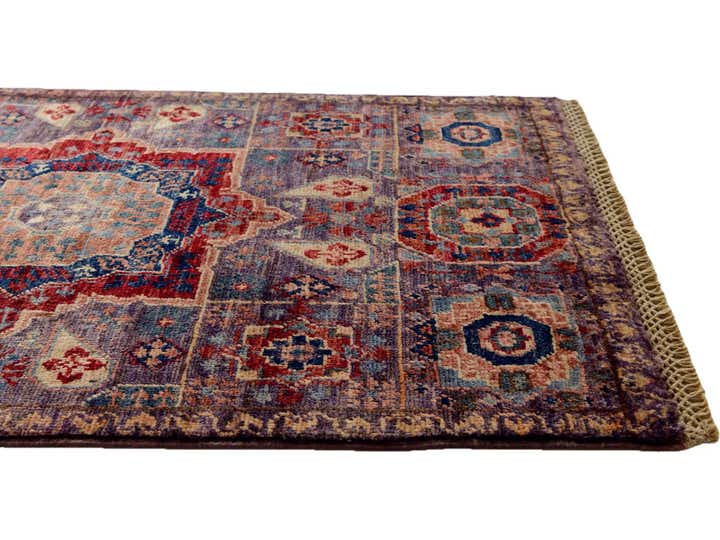 2' x 3' 2 Hand Knotted Mamluk Ziegler Rug