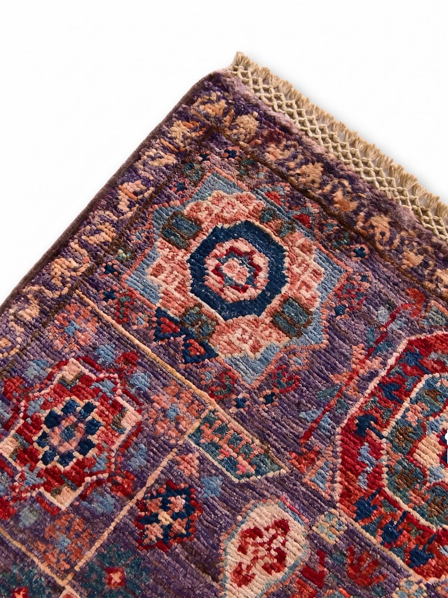 2' x 3' 2 Hand Knotted Mamluk Ziegler Rug