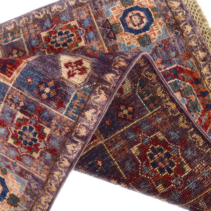 Detail image of 2' x 3' 2 Hand Knotted Mamluk Ziegler Rug