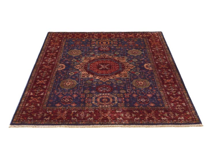 Detail image of 5' 1 x 6' 8 Hand Knotted Mamluk Ziegler Rug