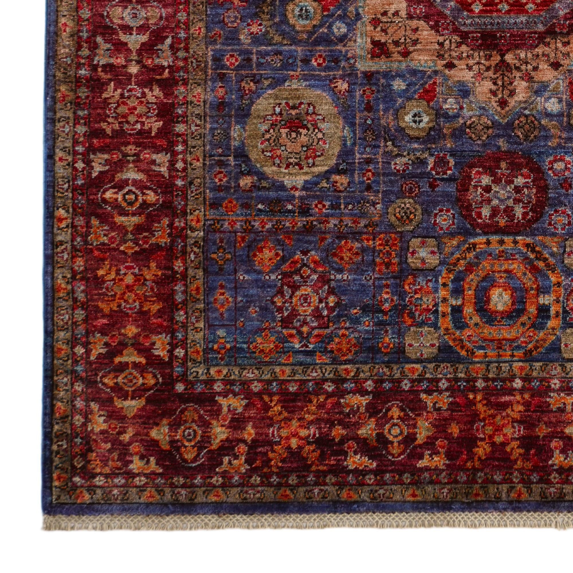 5' 1 x 6' 8 Hand Knotted Mamluk Ziegler Rug