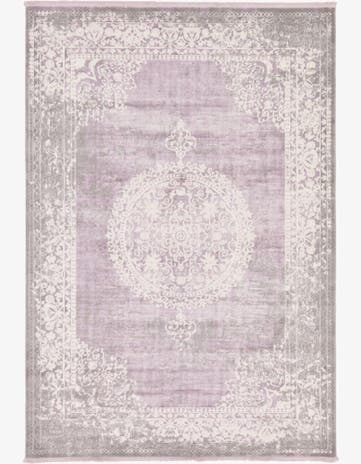 Purple Modern Classical Rug