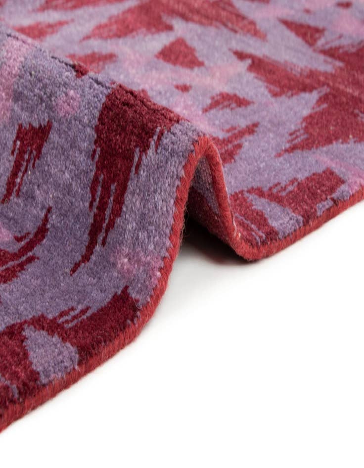 Detail image of 8' x 9' 11 Hand Knotted Modern Manshu Wool Rug