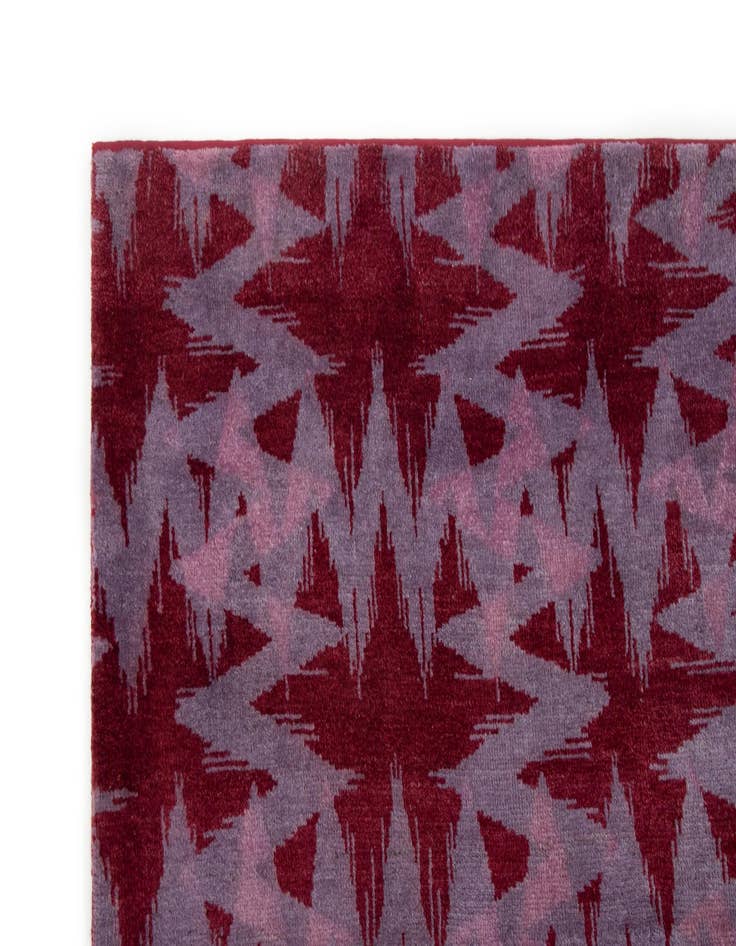 Detail image of 8' x 9' 11 Hand Knotted Modern Manshu Wool Rug