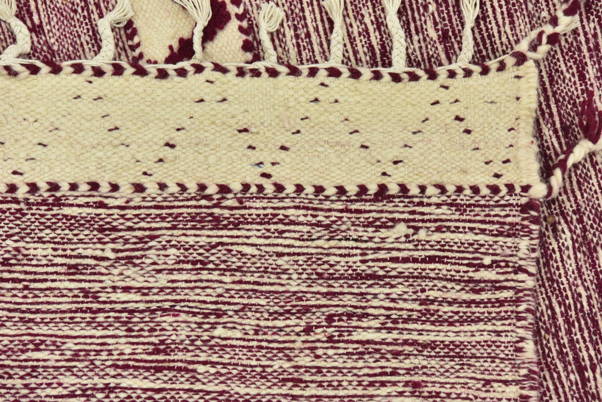 6' 2 x 10' Hand Knotted Moroccan Wool Rug