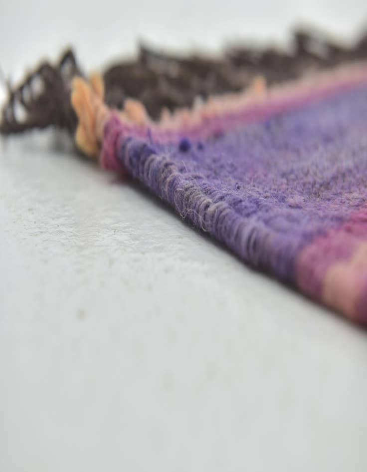 Detail image of 5' 8 x 10' 3  Hand Knotted Moroccan Wool Rug