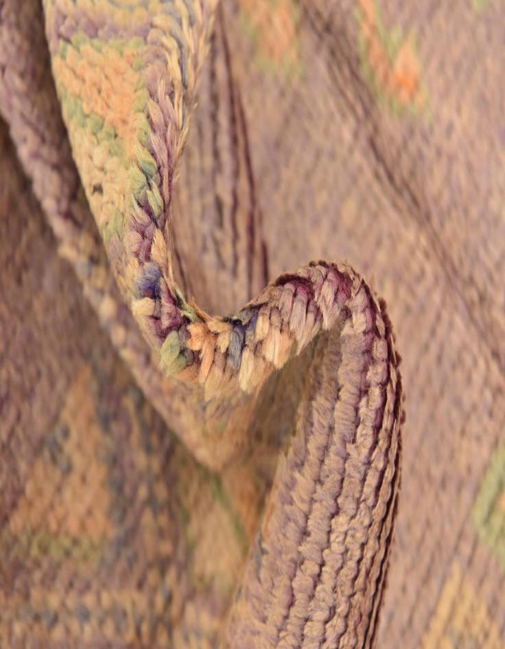 Detail image of 6' 3 x 11' 4  Hand Knotted Moroccan Wool Rug