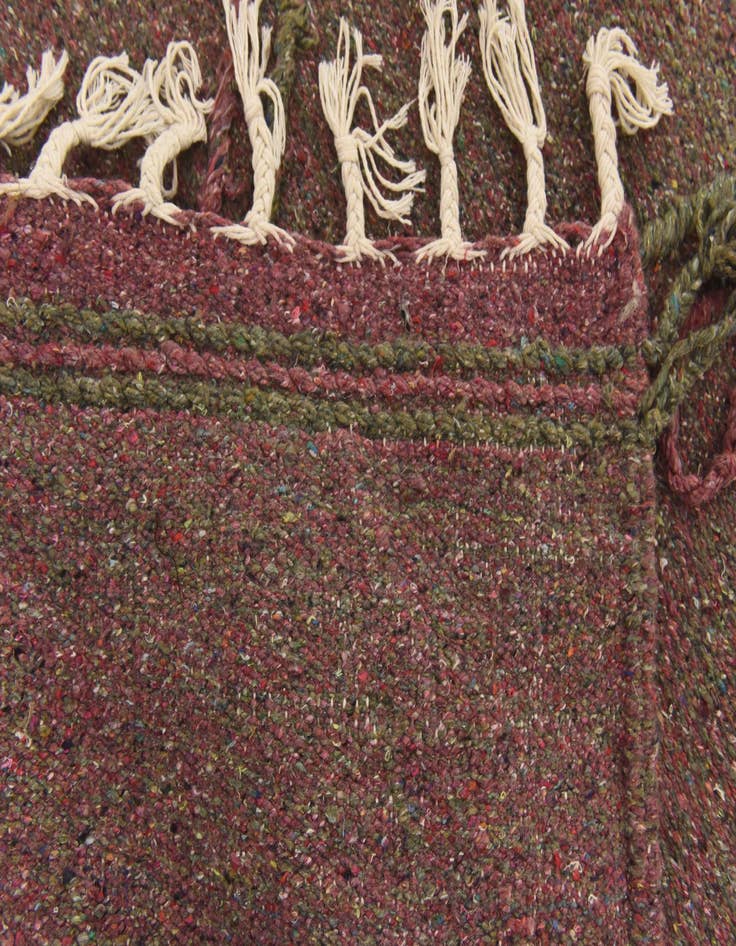 Detail image of 6' 5 x 10' 2  Hand Knotted Moroccan Wool Rug