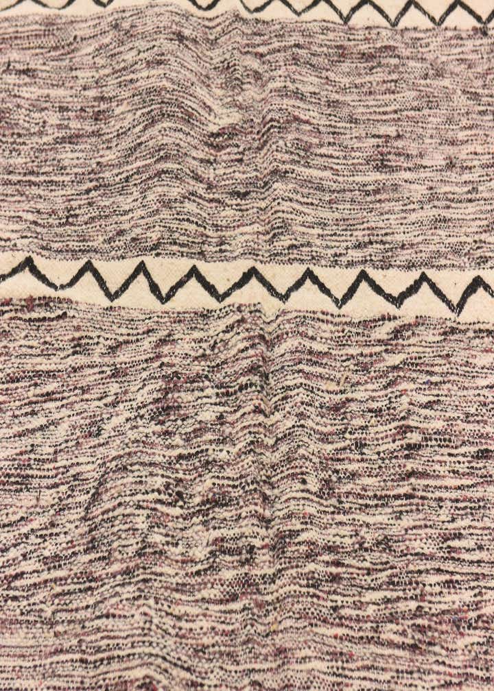 6' 11 x 10' 3 Hand Knotted Moroccan Wool Rug