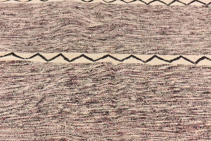 Detail image of 6' 11 x 10' 3 Hand Knotted Moroccan Wool Rug