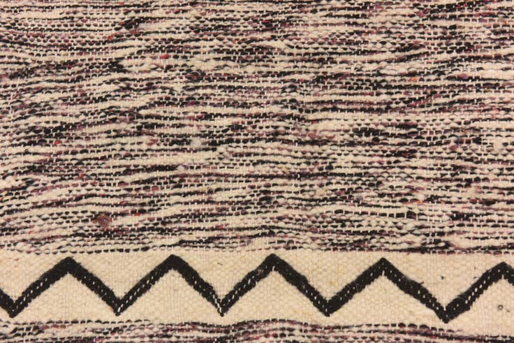 Detail image of 6' 11 x 10' 3 Hand Knotted Moroccan Wool Rug