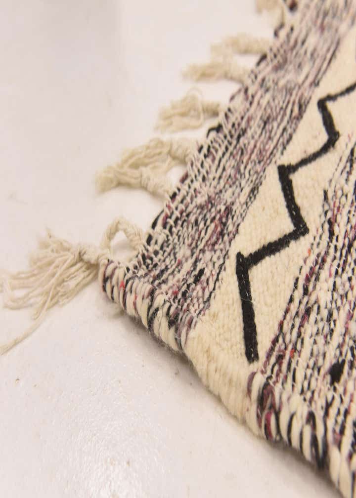 6' 11 x 10' 3 Hand Knotted Moroccan Wool Rug