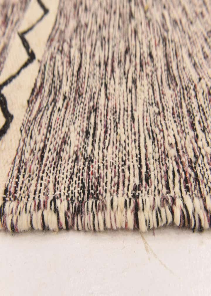 6' 11 x 10' 3 Hand Knotted Moroccan Wool Rug