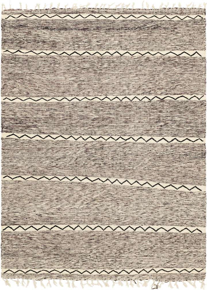 6' 11 x 10' 3 Hand Knotted Moroccan Wool Rug