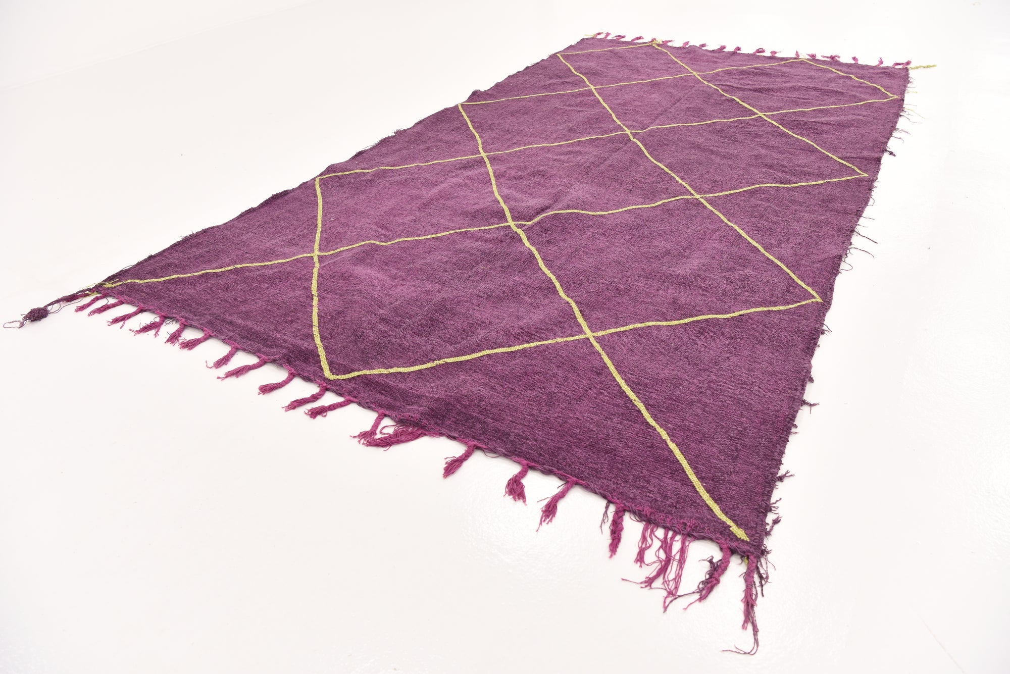 6' x 10' 5 Hand Knotted Moroccan Rug