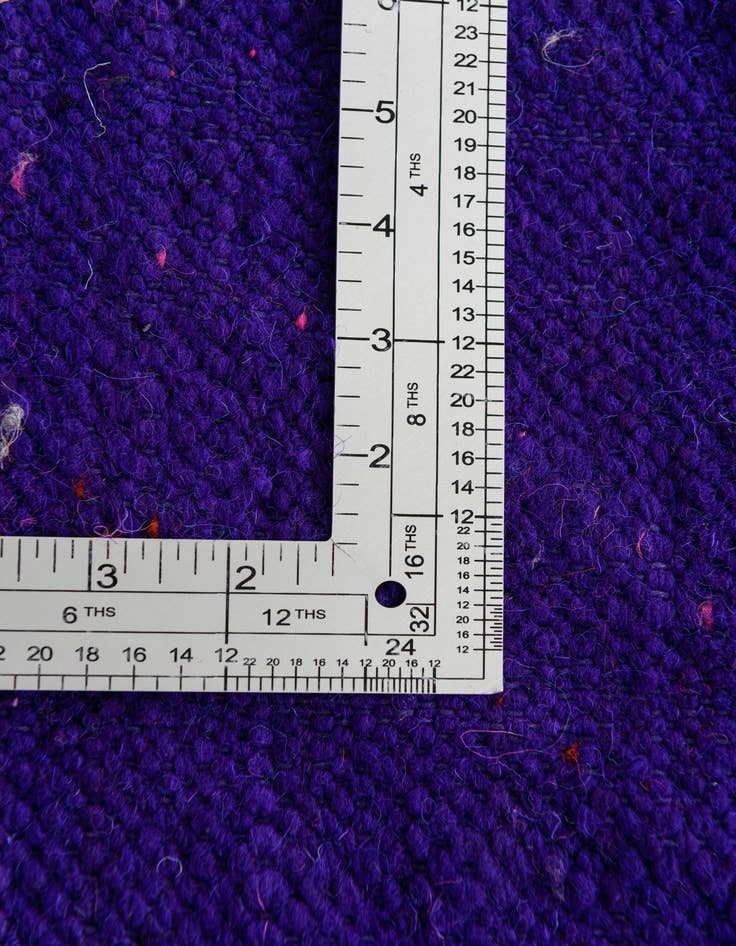 Detail image of 6' 7 x 9' 7  Hand Knotted Moroccan Wool Rug