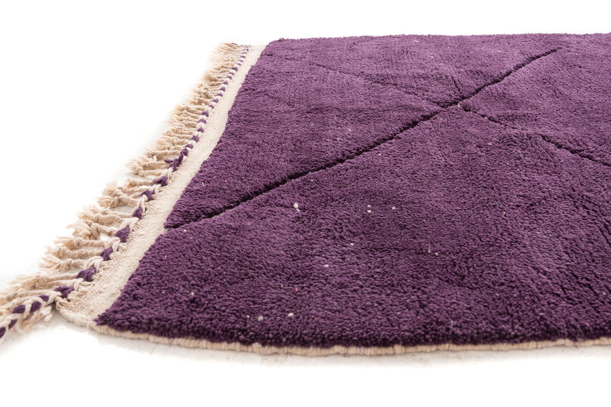 5' 6 x 8' 4 Hand Knotted Moroccan Wool Rug