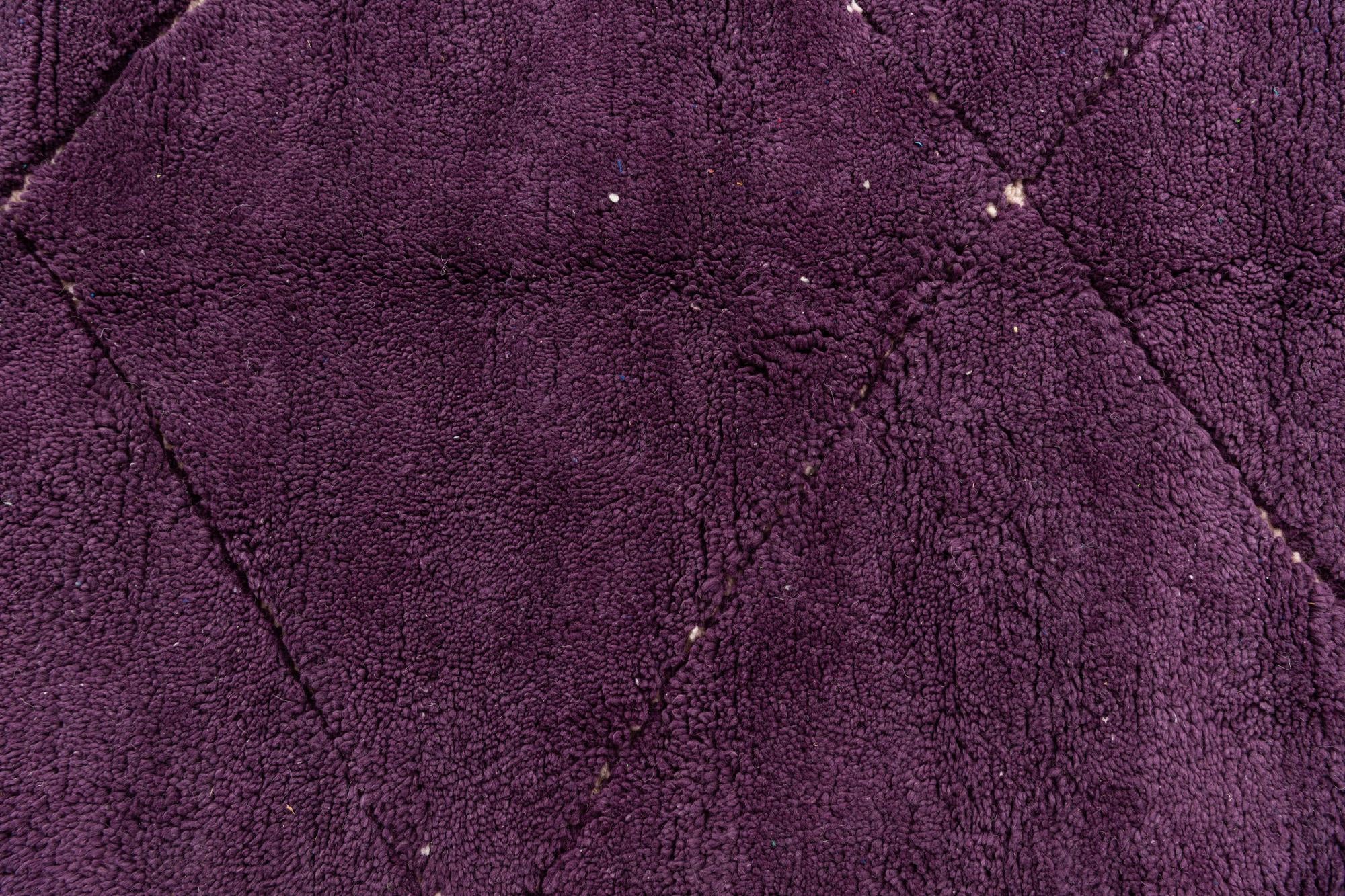 5' 6 x 8' 4 Hand Knotted Moroccan Wool Rug