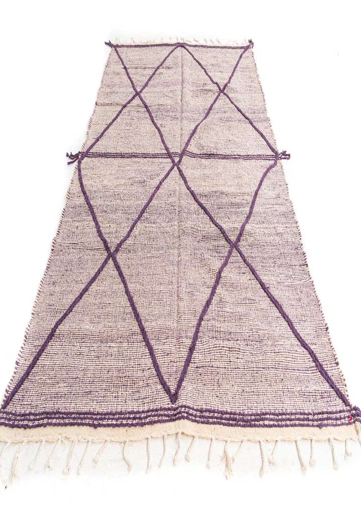 6' 6 x 9' 7 Hand Knotted Moroccan Wool Rug