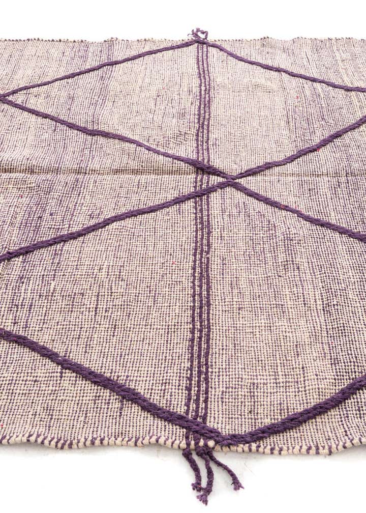 6' 6 x 9' 7 Hand Knotted Moroccan Wool Rug